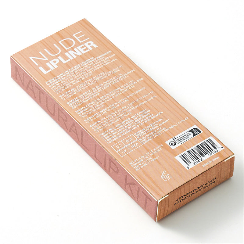 Kit delineador de labios nude